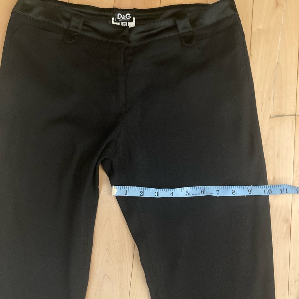 Dolce & Gabbana Elegant Black Trousers